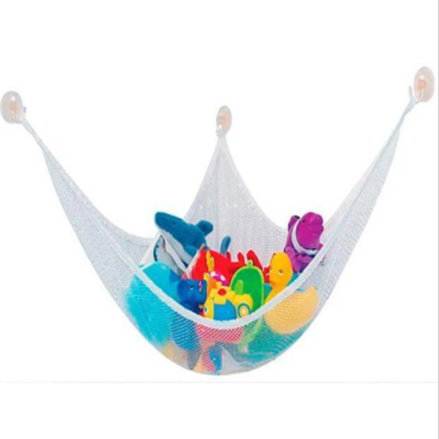 Plushie Net Pack Of Blue Kids Toy Soft Teddy Storage Hammock