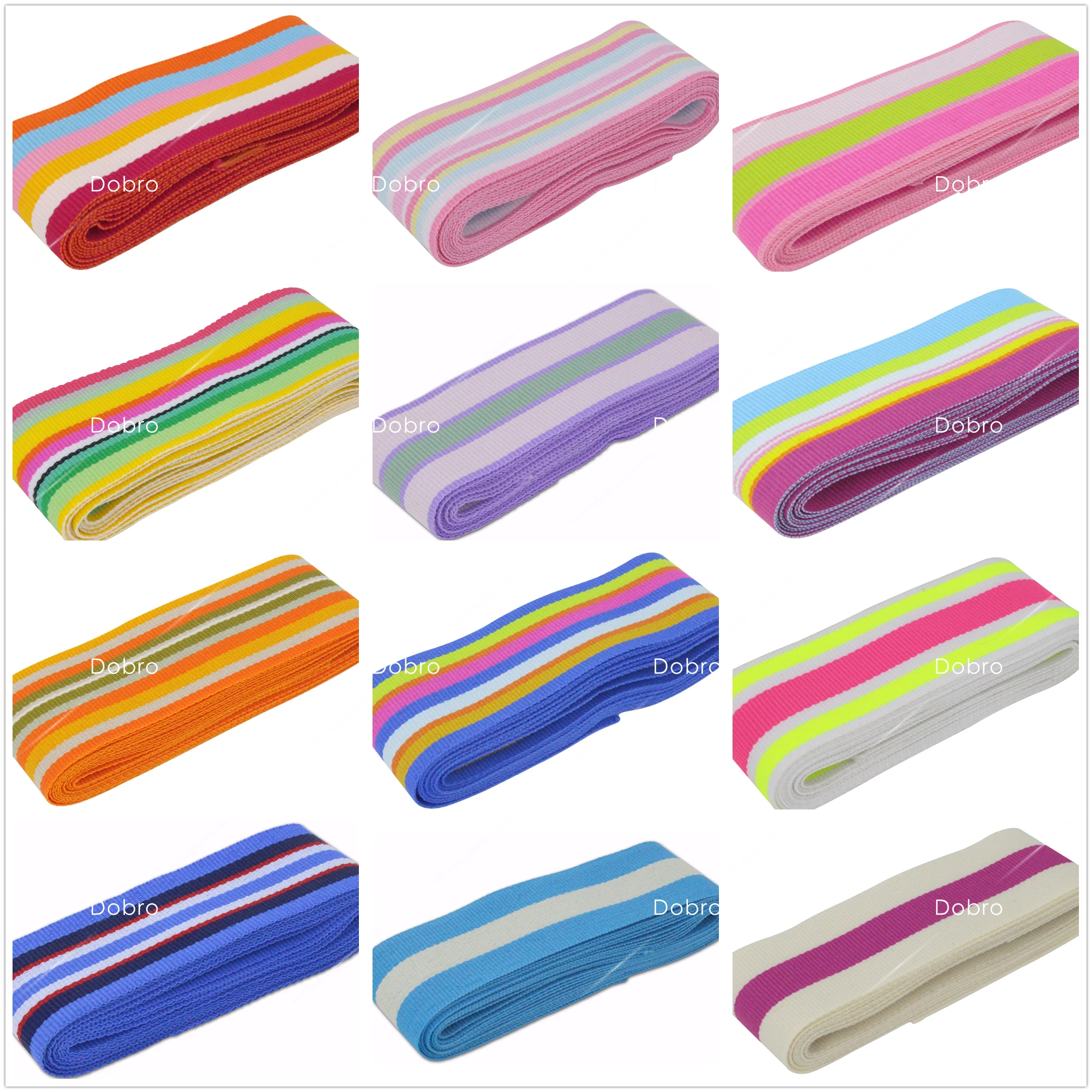 

1-1/4" 32mm Stripe Grosgrain Ribbon Apparel SGR-32-1
