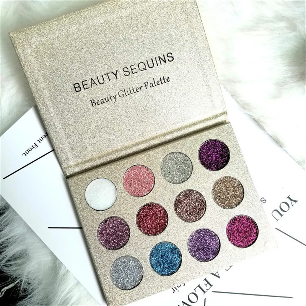 

Professional Shimmer Glitter long lasting waterproof Eye Shadow Powder Palette Matte Eyeshadow Natural Makeup Cosmetic