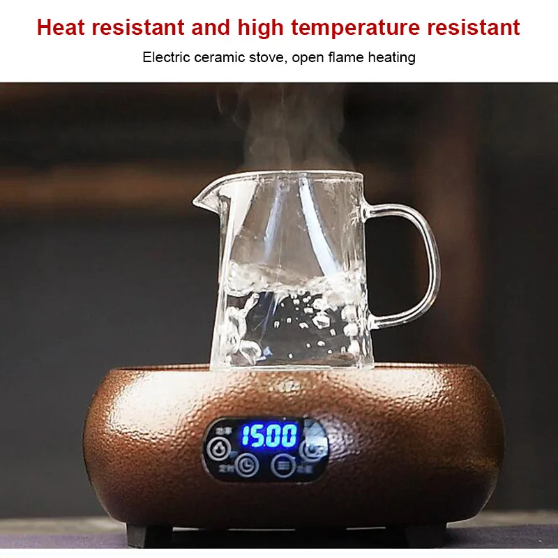 

Heat Resistant Glass Teapot with Stainless Steel Strainer Filter Infuser Tea Pot 350ml AI88