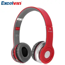 Excelvan S460 складной Беспроводной Bluetooth наушники гарнитура Поддержка Hands-free TF FM MP3