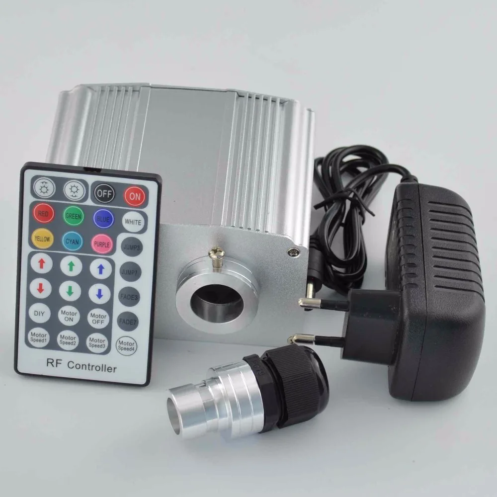 

New Cree 10W twinkle RGBW led engine+28key remote+mix fiber strans,DIY fiber lighting home