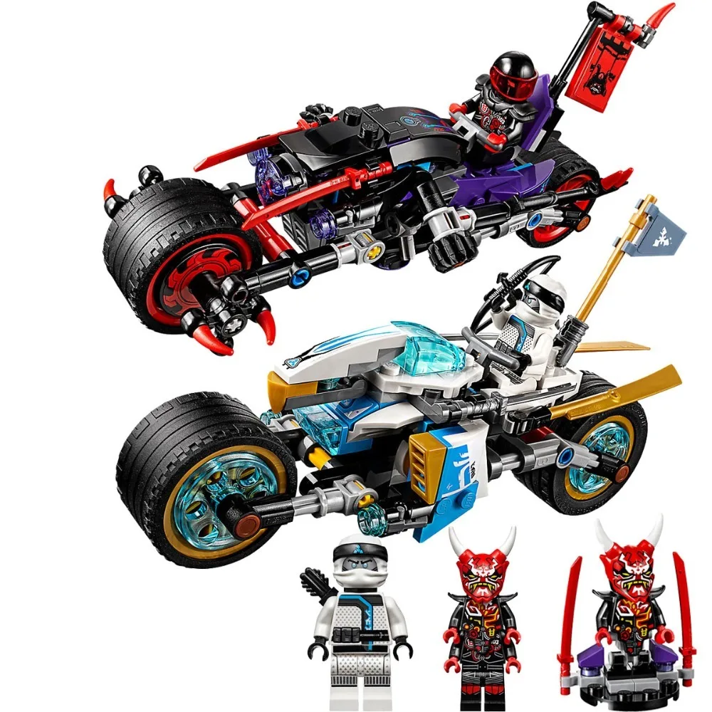 Compatible Legoe Ninjagoe 70593 Bricks Building Blocks toys for Childrens Model Street Race of Snake Jaguar 345PCS Kid Gift | Игрушки и