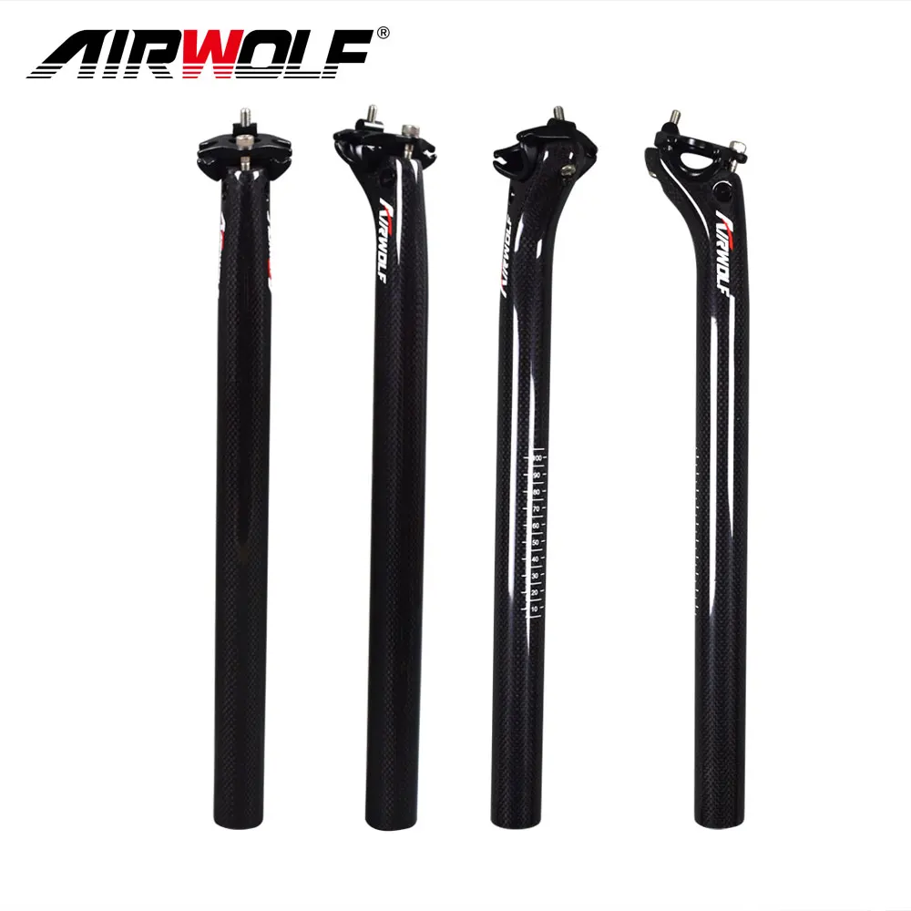 Airwolf велосипед углеродного волокна подседельный штырь для дороги/MTB карбоновая рама для велосипеда сиденье велосипеда