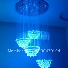 Пластиковая волоконная Люстра для гостиничного зала