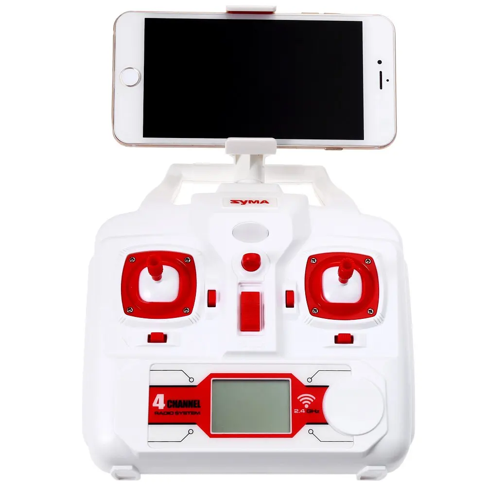 Syma X8HW wifi FPV 2MP камера 2 4 GHz 4CH 6 Axis Gyro RC Квадрокоптер Безголовый режим барометр набор