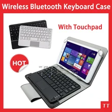 Ultra Slim wireless bluetooth Keyboard with touchpad case For Asus ZenPadS 8.0 Z580 Z580c Z580ca tablet case+free 2 gifts