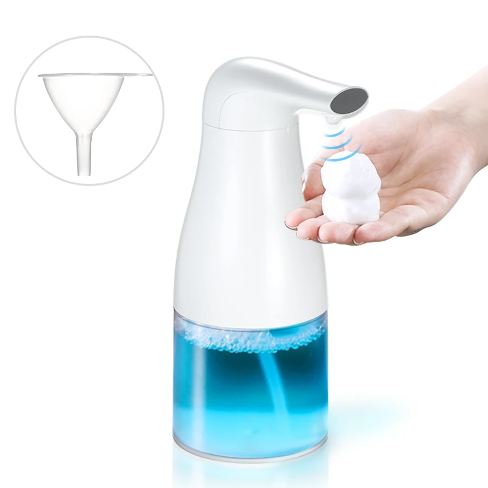 

Automatic Soap Dispenser Pump Touchless Foaming Bathroom Soap Dispenser Infrared Motion Sensor for Shampoo Shower Gel Lotion