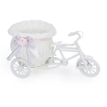 

New Handmade Tricycle/Bike Shape Flower Basket for Flower Storage/Arrangement