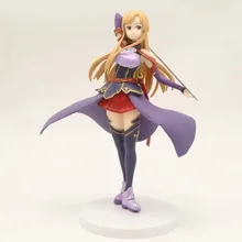 Sword Art Online Ordinal Scale SAO Will Return Asuna расписанные ПВХ Фигурки
