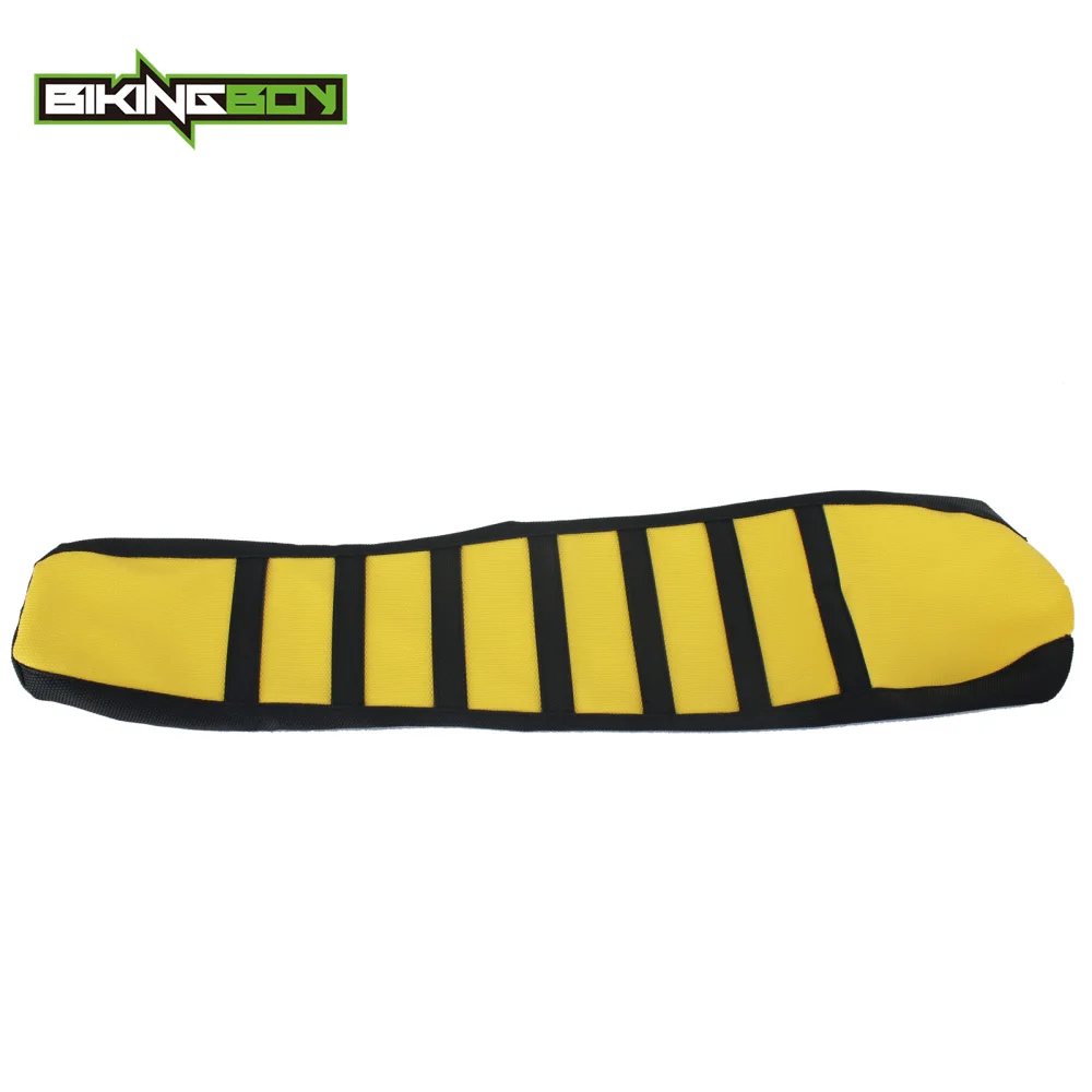 Bikingboy Мотокросс MX Offroad striped Ribbed захват мягкие сиденья для SUZUKI DRZ400 DRZ800 DRZ 400 800 DRZ 400-все 2000