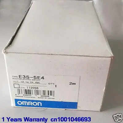 

DHL/EUB 1Pcs Original for OMRON Photoelectric Switch E3S-5E4 12-24VDC NEW IN BOX 15-18