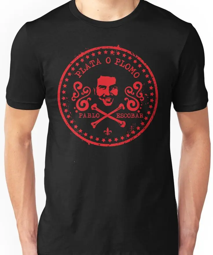 Pablo Escobar T Shirt Colombian Drug Lord Cartel Money Men ...