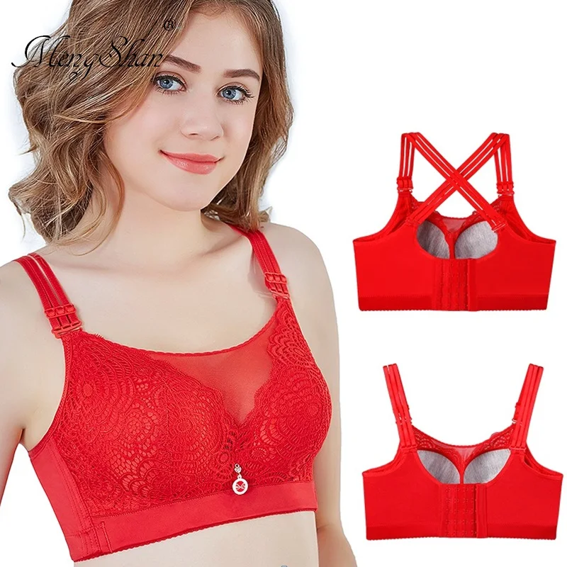 underwear women Big Red Bra, Fat MM300 Kinds, Big Back, Large Bra