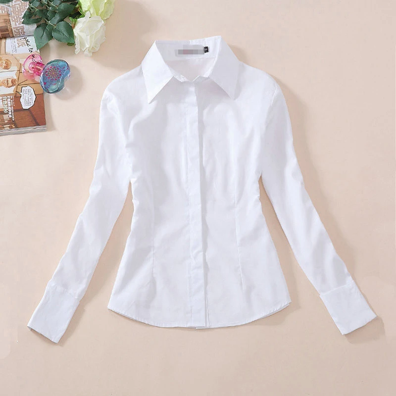 Blusa blanca de manga larga 100% de algodón para estudiantes, camisa alta calidad para niñas y mujeres, ropa de escuela secundaria, estilo pijo, uniforme escolar|shirt rivetshirt machine AliExpress