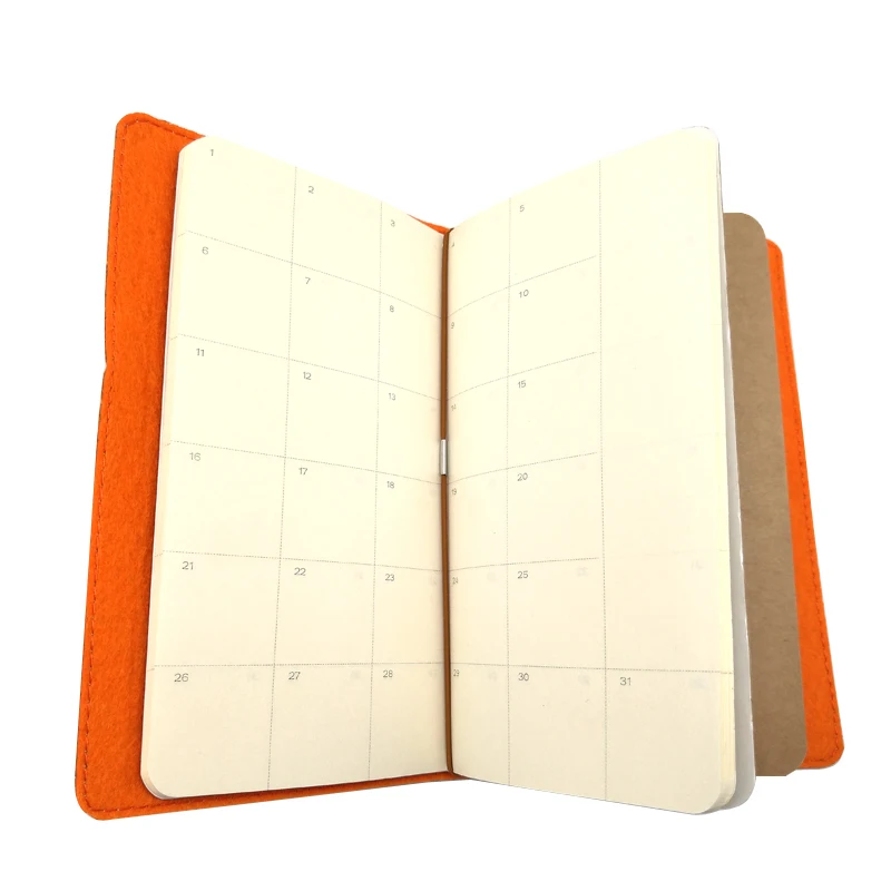 А6 блокнот из пробкового дерева, записная книжка ручной работы для путешественника, винтажный дневник Phellem, дневник, тканевый планировщик, 3 шт, блокнот из крафт-бумаги, перенаполненный