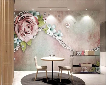 

beibehang Custom white flower big tree photo mural wallpaper living room bedroom view decoration relief painting 3d wallpaper