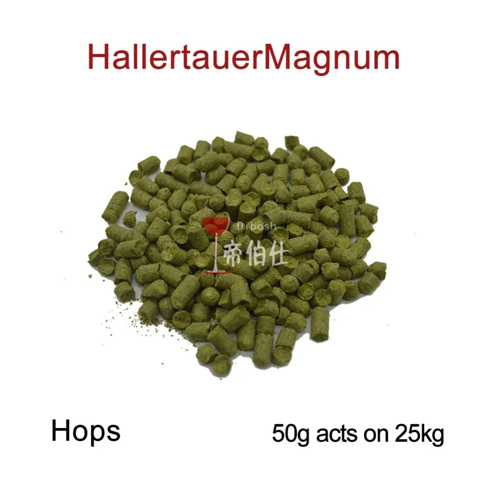 

50g HallertauerMagnum hops yeast brewed beer special imported fragrant flower bitter flower Cascade Citra Amarillo US Golding
