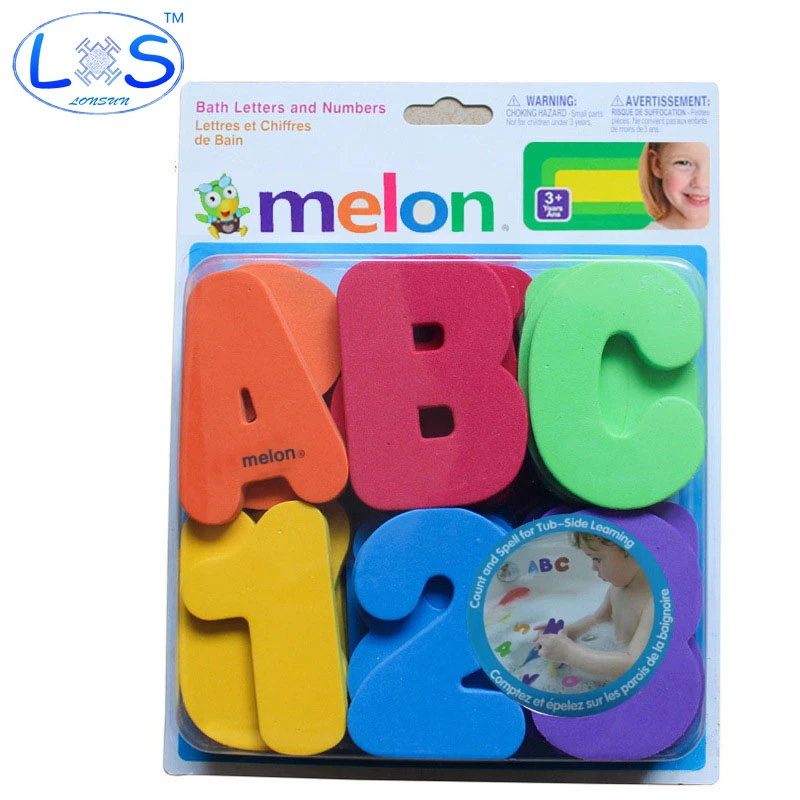 munchkin bath letters & numbers