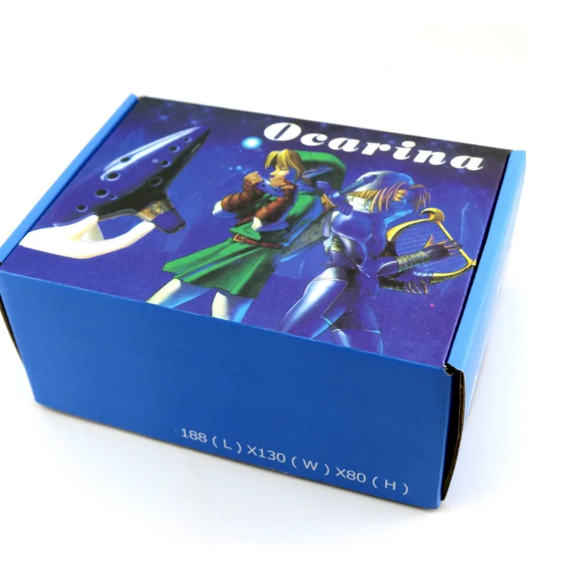 Водопроводные краны Ocarina Legend of Zelda Alto C с 12 отверстиями синие керамические Orcarina