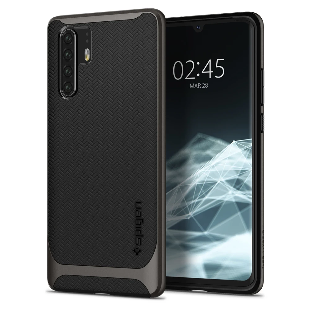 100% Original SPIGEN HUAWEI P30 Pro Case Neo Hybrid Gunmetal L37CS25729