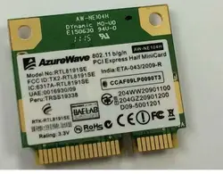 Ssea оптовая Оригинальный Новый azurewave rtl8191se Половина Mini pci-e Беспроводной карты 300 Мбит/с Бесплатная доставка