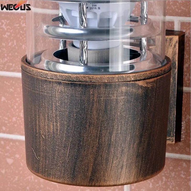 Outdoor waterproof wall lamp, modern simple bedside bathroom balcony corridor outdoor wall lamp,HDS-20-3/4