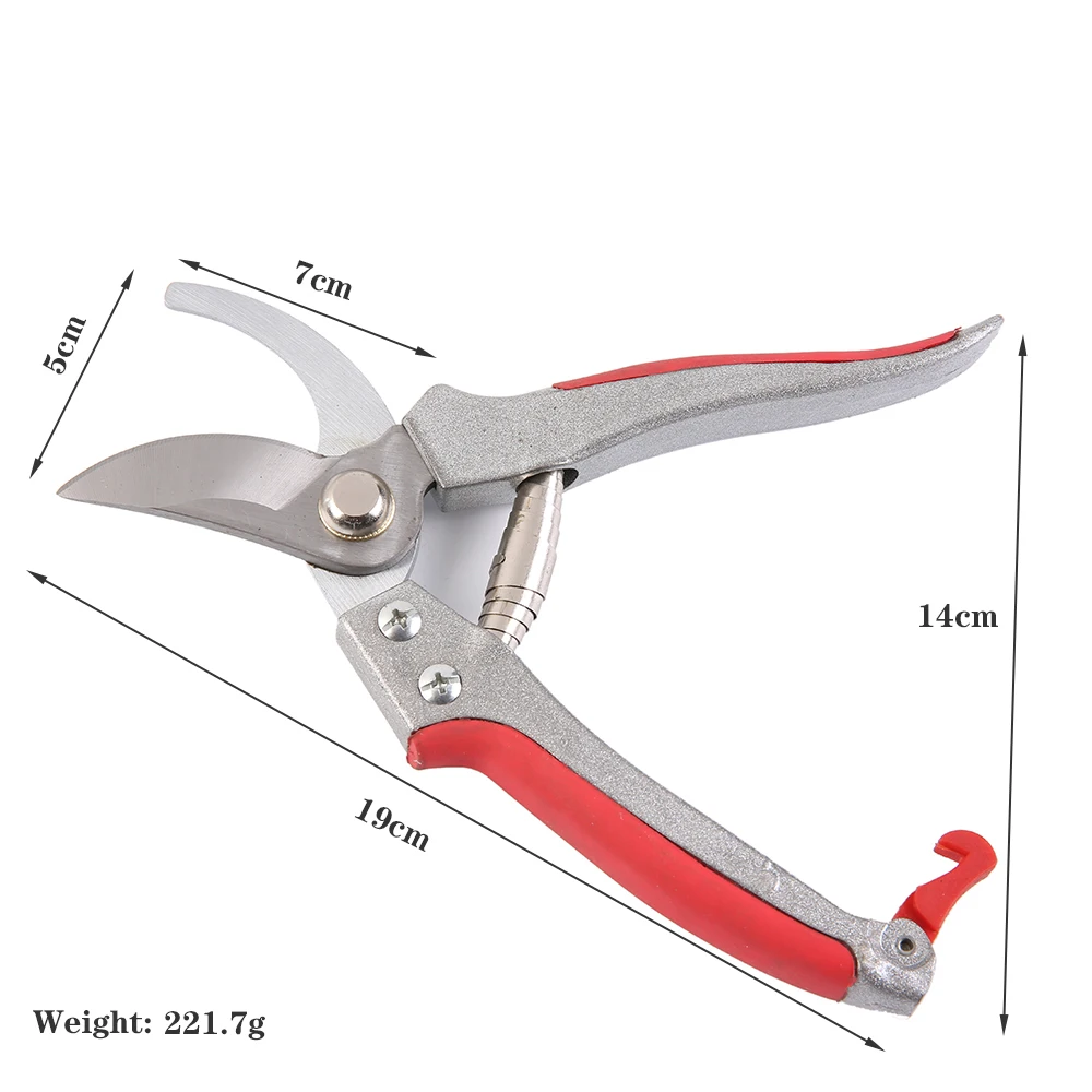 Противоскользящие ножницы для садоводства прививка Обрезка ножницы руки из Нержавеющей Стали Фруктовое дерево режущие инструменты
