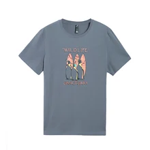 Пионерский лагерь Футболки с коротким рукавом для мужчин Пингвин печатных животных хлопок футболка Летняя Повседневная брендовая одежда 3 цвета ADT906219