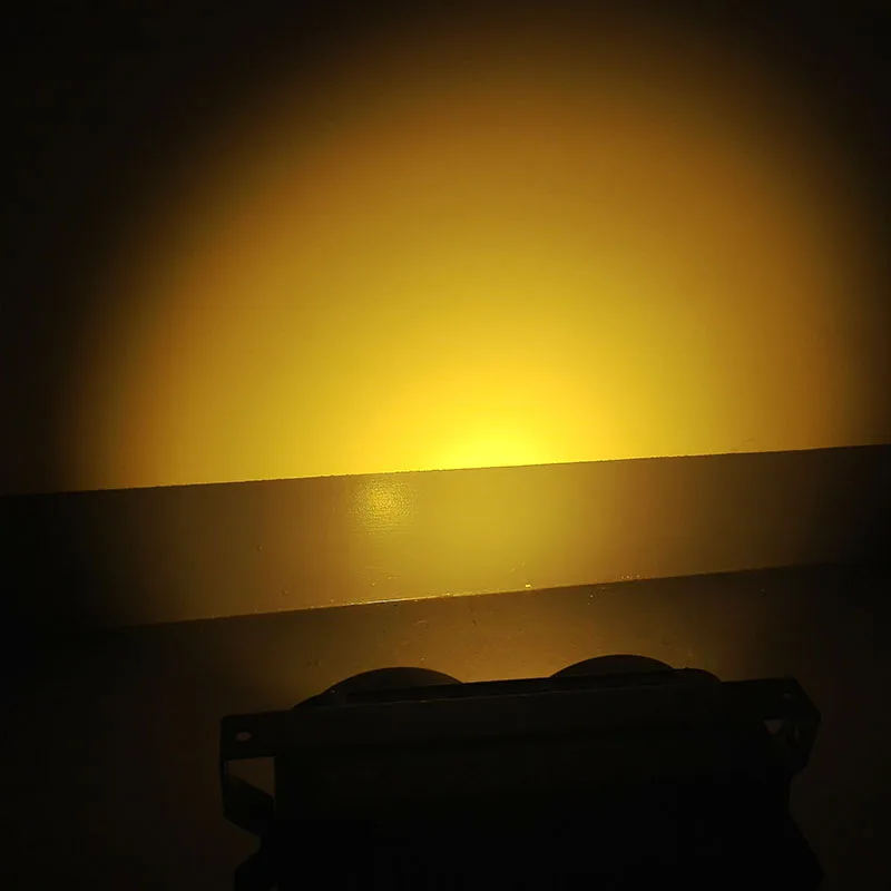 8 шт./партия 2x100 Вт светодиодный профессиональная комбинация свет мигалки 2 глаза COB светодиодный светильник для мытья высокомощный Коммуникационный протокол сценические светодиоды по технологии COB лампы