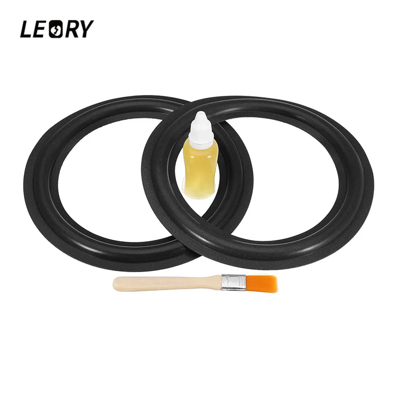 LEORY 2 pcs 8 inch 200mmx140mm Speaker Foam Surround with Glue And Brush Speaker Repair Part for Boston Acoustics Series