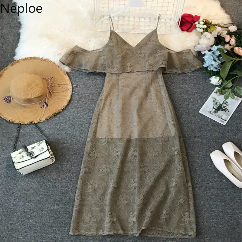 Neploe/лето 2019 женское платье сексуальное с цветочным узором Camis Vestido богемное