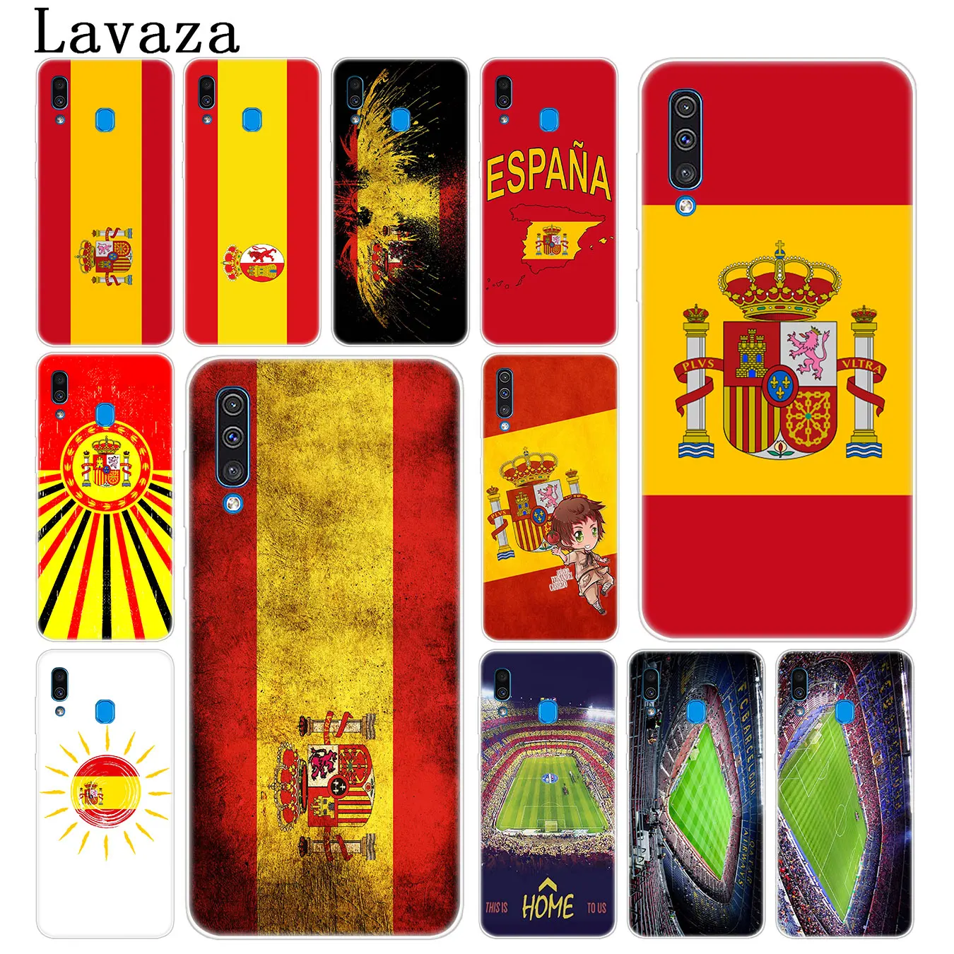 Твердый чехол для телефона Lavaza Spain flag camp nou Samsung Galaxy A70 A60 A50 A40 A30 A20 A10 M10 M20 M30 M40