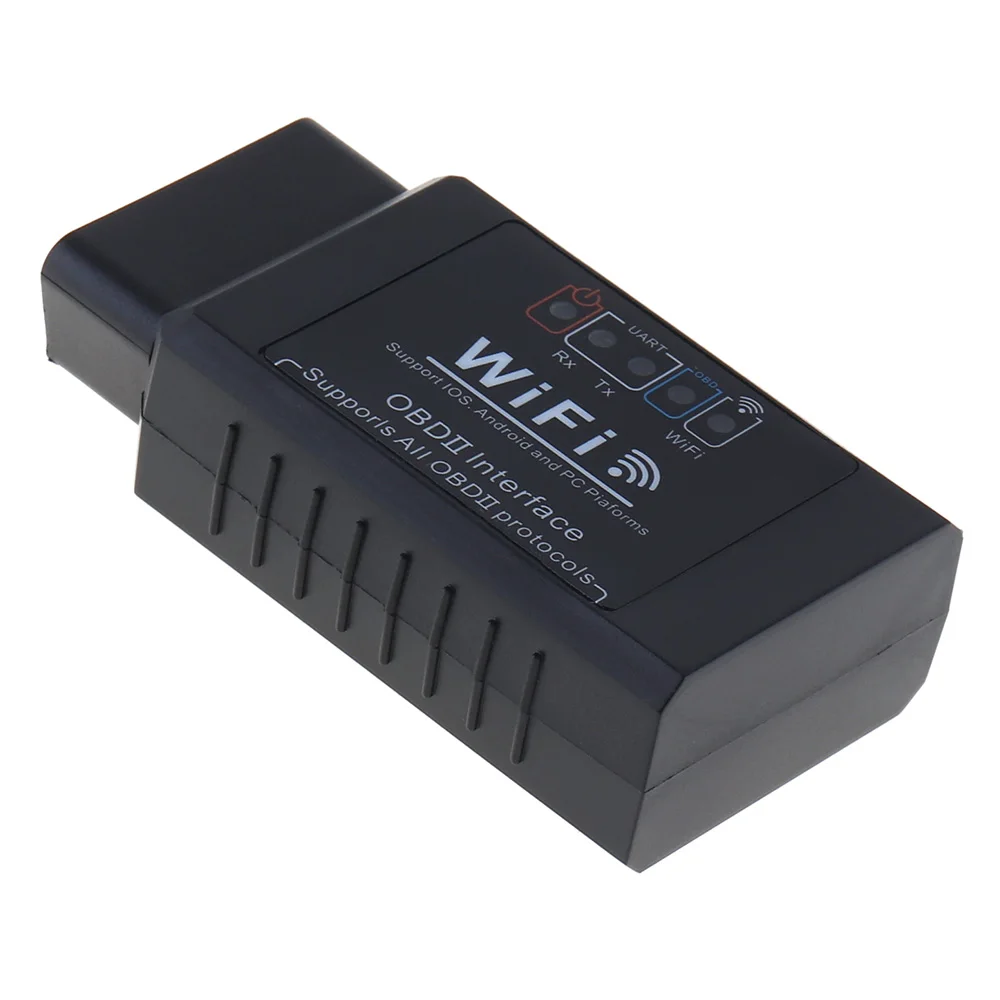 Подходит для ELM327 V1.5 OBD2 сканер wifi OBD II Автомобильный сканер автомобильный диагностический инструмент считывание чистого кода ошибки для Android IOS