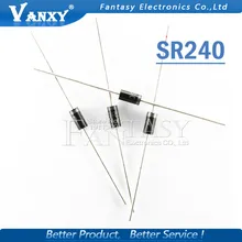 100 шт. SR240 2A 40 В диод Шоттки