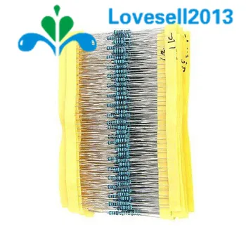 

1/4w Resistance 1% Metal Film Resistor Bag 30 kinds Each 20 Total 600pcs