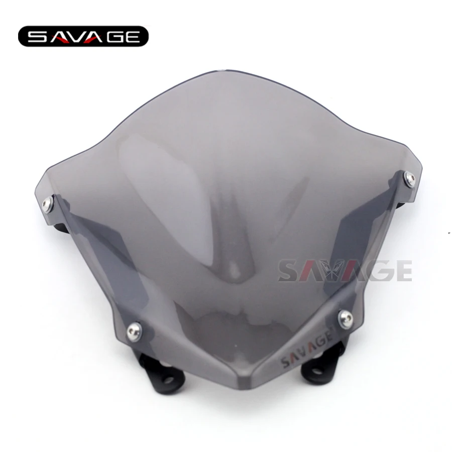 

Windscreens Pare-brise For YAMAHA MT07 FZ07 MT-07 FZ-07 2014-2019 2015 2016 16 17 MT FZ 07 Wind Deflectors Windshield Windscreen