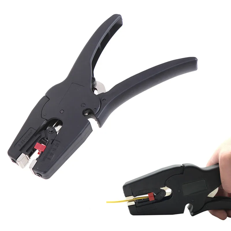 HELTC Self-Adjusting Insulation Wire Stripper Range 0.03-10mm2 With Wire Stripping Cutter Range 0.03-10mm Flat Nose High Quality