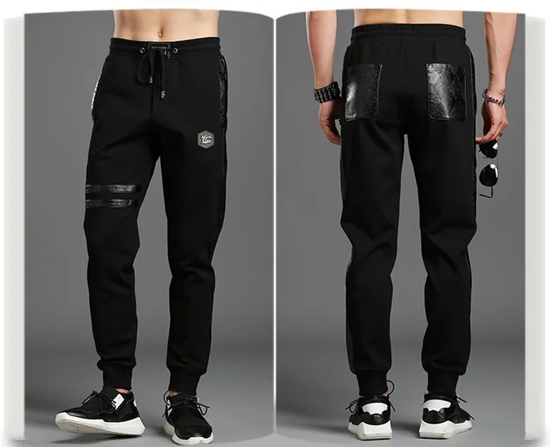 2017 new fashion mens pants casual pant cotton comfortable