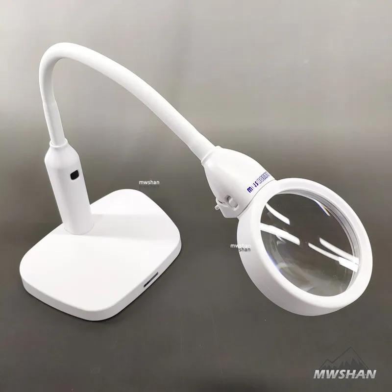 Светодиодная Лупа MWSHOBBY T7006 с клипсой для настольного ПК аксессуары моделей