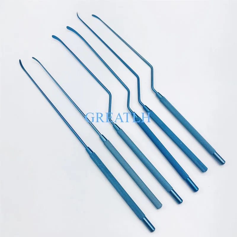 

High Quality Titanium Bayonet Style Yasargil Micro Raspatory Round tips