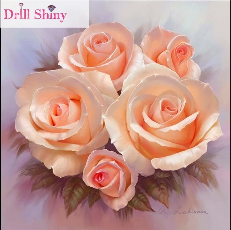 Roses Débutants - Peinture Acrylique Facile - YouTube