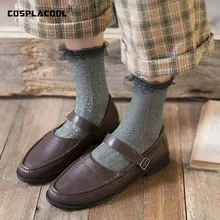 [Cospacool] Европейский дизайн носки Блестящий край золотой серебряный шелк кружева сексуальные Sokken прозрачные забавные Meias женские носки в стиле хараджуку