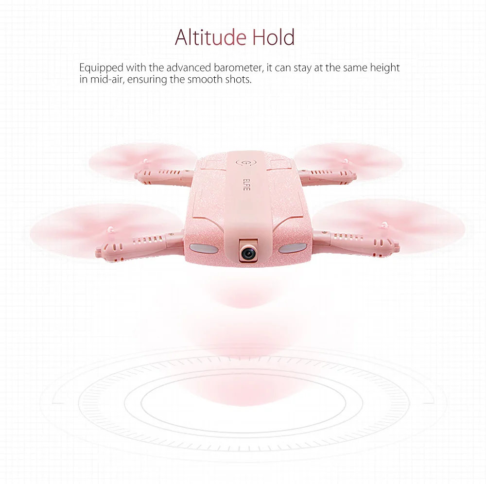 JJRC H37 RC Drone Altitude Hold with HD Camera Selfie Elfie Foldable FPV Image Transmission Mini RC Quadcopter (3)