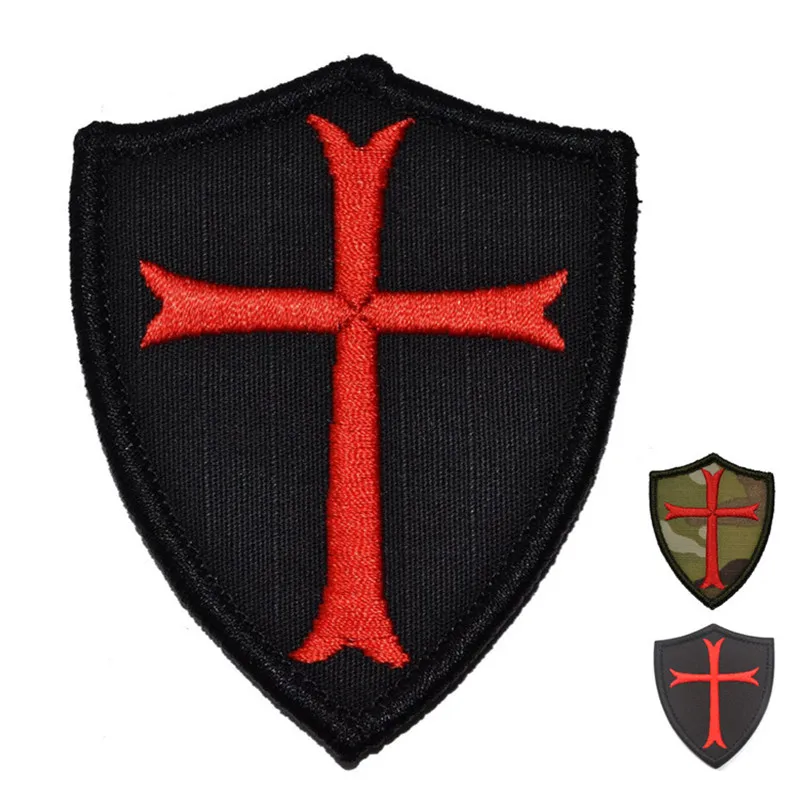 Knights-Templar-Teutonic-Knights-Cross-Tactical-Patch-Hook-Loop-CLOTH-jack-Embroidered-Emblem-Military-Morale-army (3)