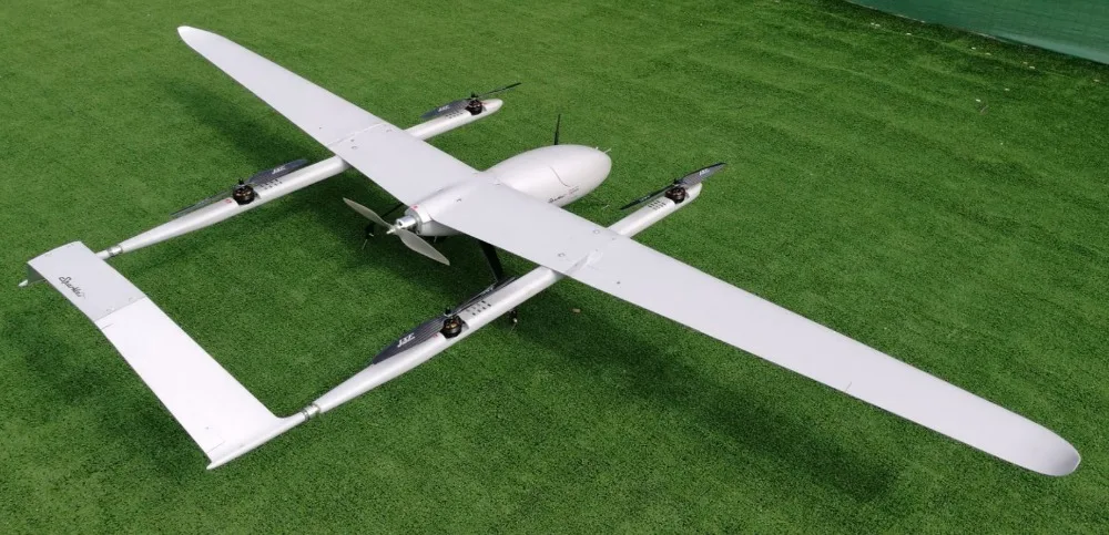 Eagle Hero VTOL Vertical take-off and landing Electric Power 3500mm wingspan carbon fibre UAV model Airplane KIT/ARF 5