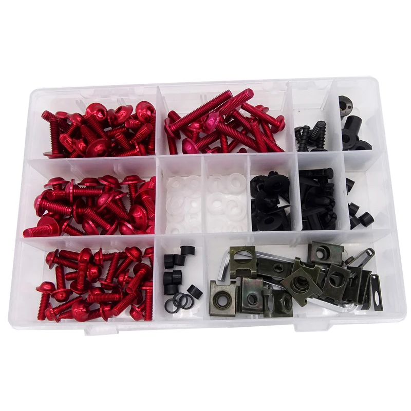 

150 Pcs Motorcycle Fairing Bolt Screw Fastener Motorbike Windscreen Windshield Screws Bolt For Kawasaki Yamaha Suzuki Honda