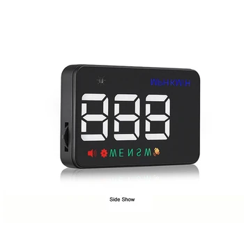 

Car Head-up Display 3.5 Inch Borderless Large Font HD Display GPS Speedometer Projector Windshield Odometer Over Speed Alarm
