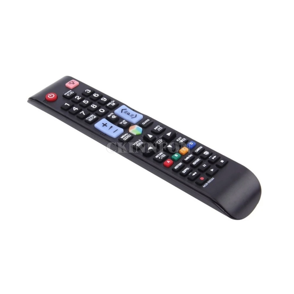20 개/몫 교체 컨트롤러 TV 원격 제어 삼성 RM-D1078 스마트 3D LCD 뜨거운 (색상: 블랙)