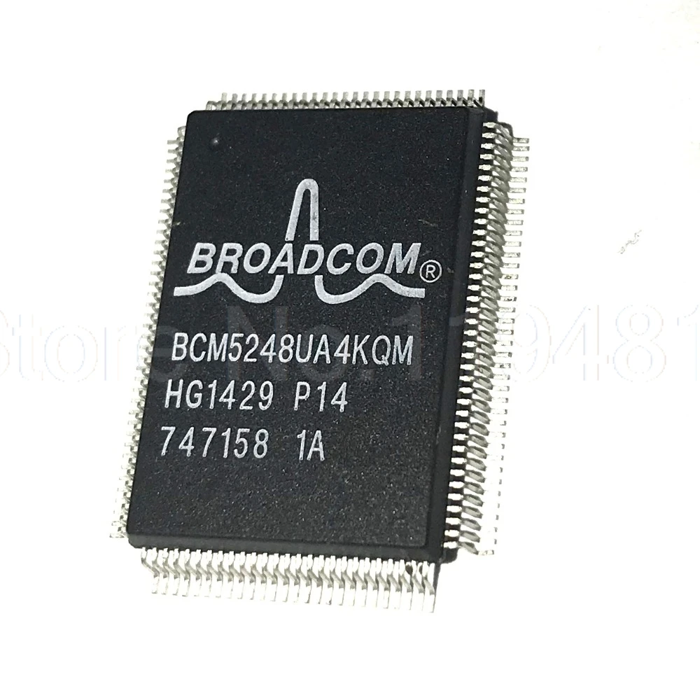 BCM5248 QFP128 5248 PHY 1 канальный 8 портовый 128 контактный PQFP BCM5248UA4KQMG| |